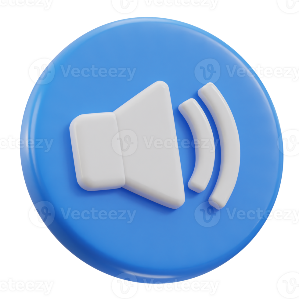3d sound speaker icon png