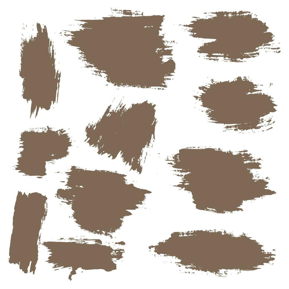 Vector splash paintbrush text box