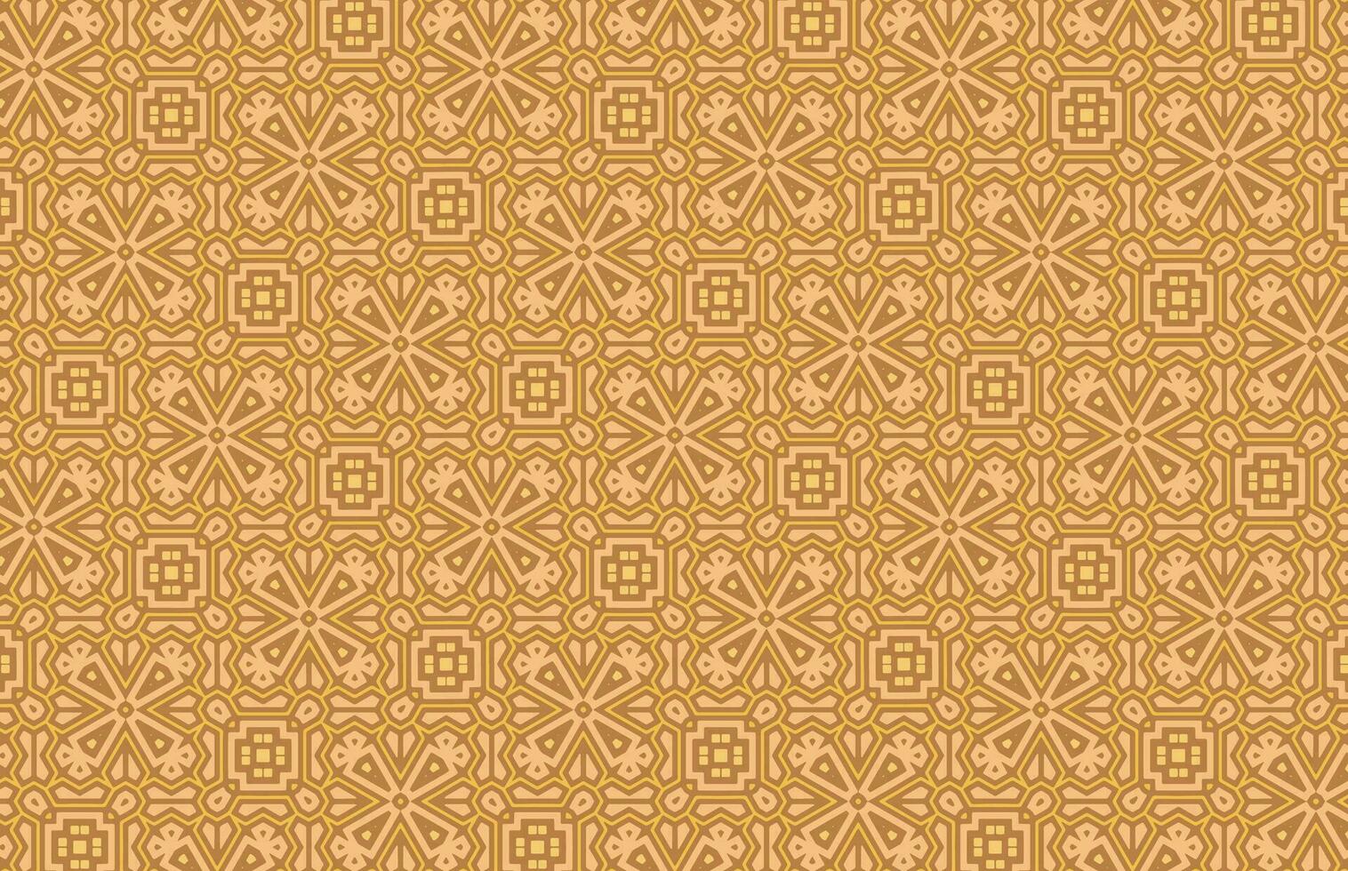 Brown color textile design pattern vector