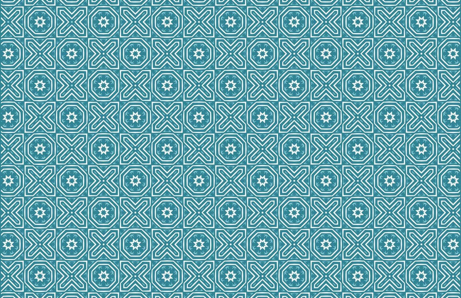 Blue and white textile fabric design pattern vector