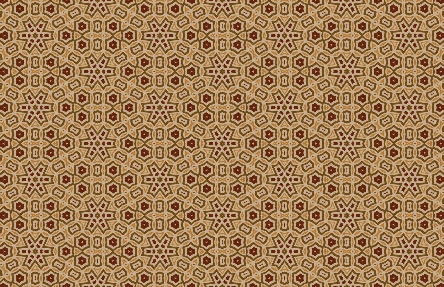 Brown and red geometric design pattern vector