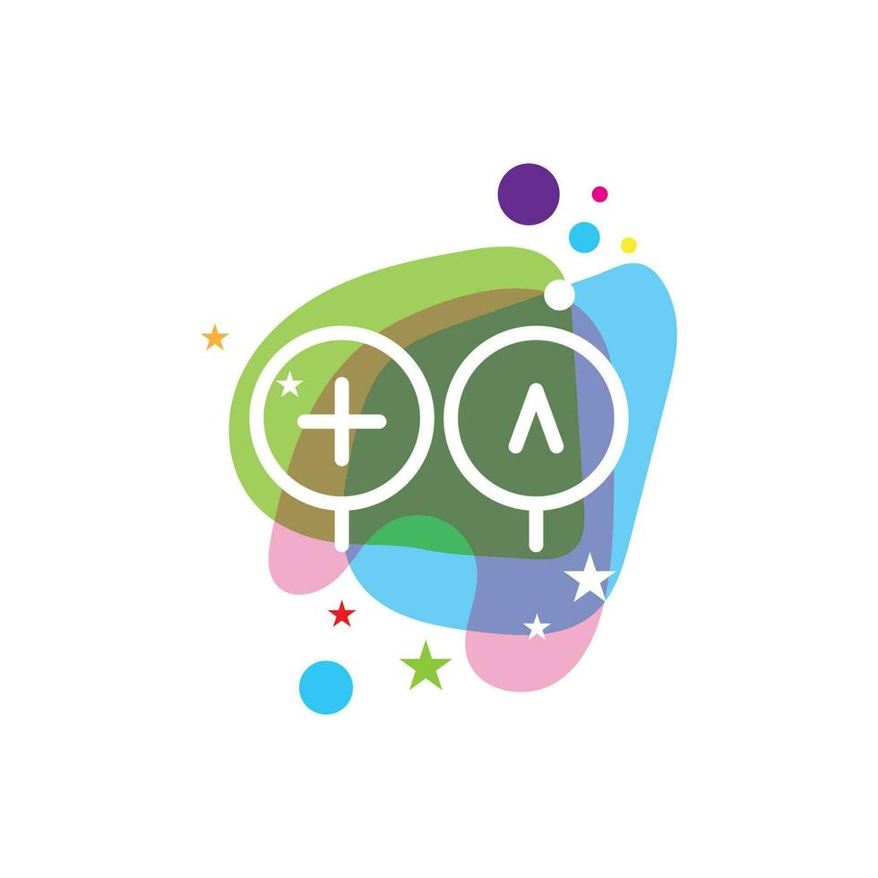 Gender equality symbol icon vector illustration