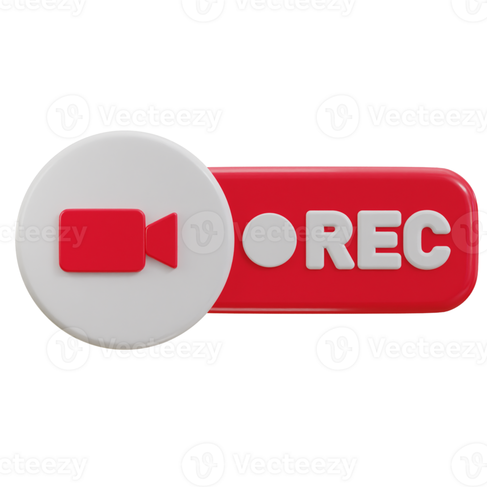 3d video record icon png