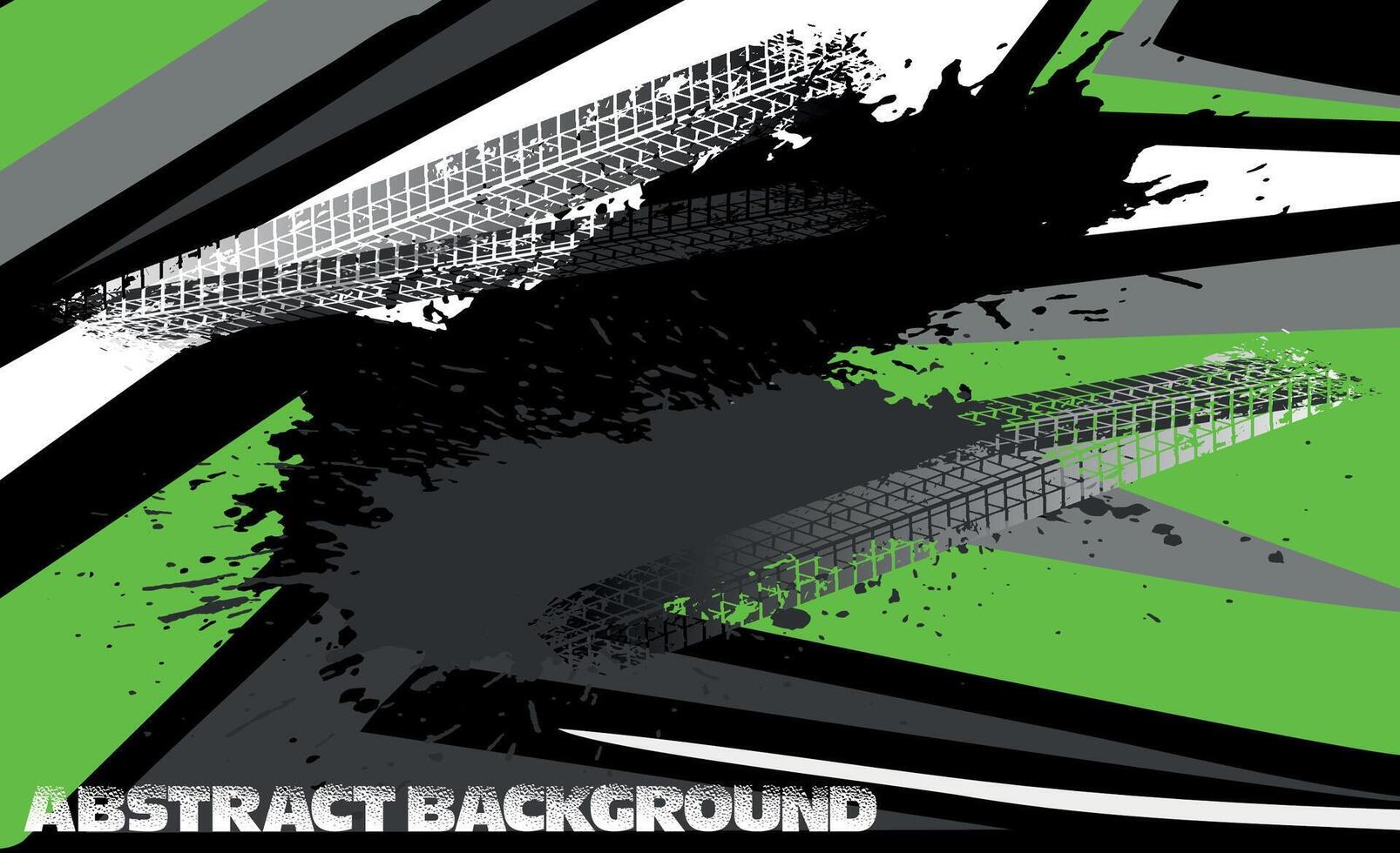 Graphic abstract stripe racing background kit designs for wrap vehicle, race car, rally, adventure and livery vector