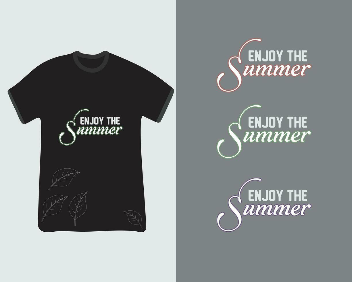 Simple T-shirt Design Template, vector