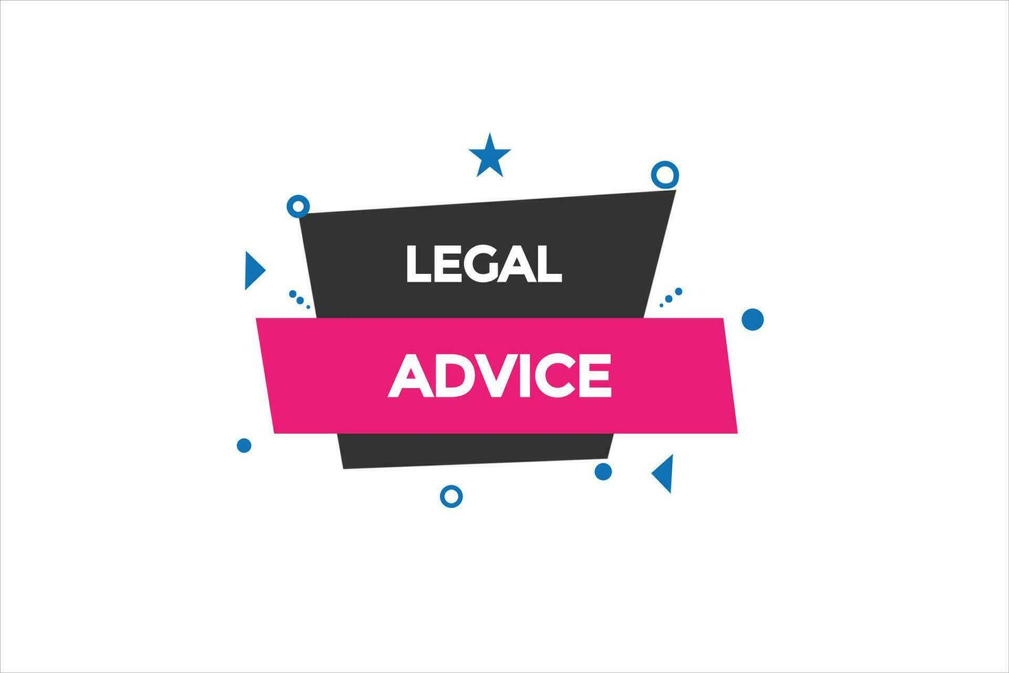 new legal advice modern, website, click button, level, sign, speech, bubble  banner, vector