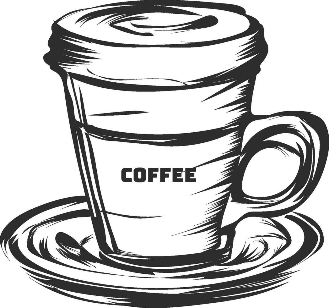 Coffee cup Vector illustration design