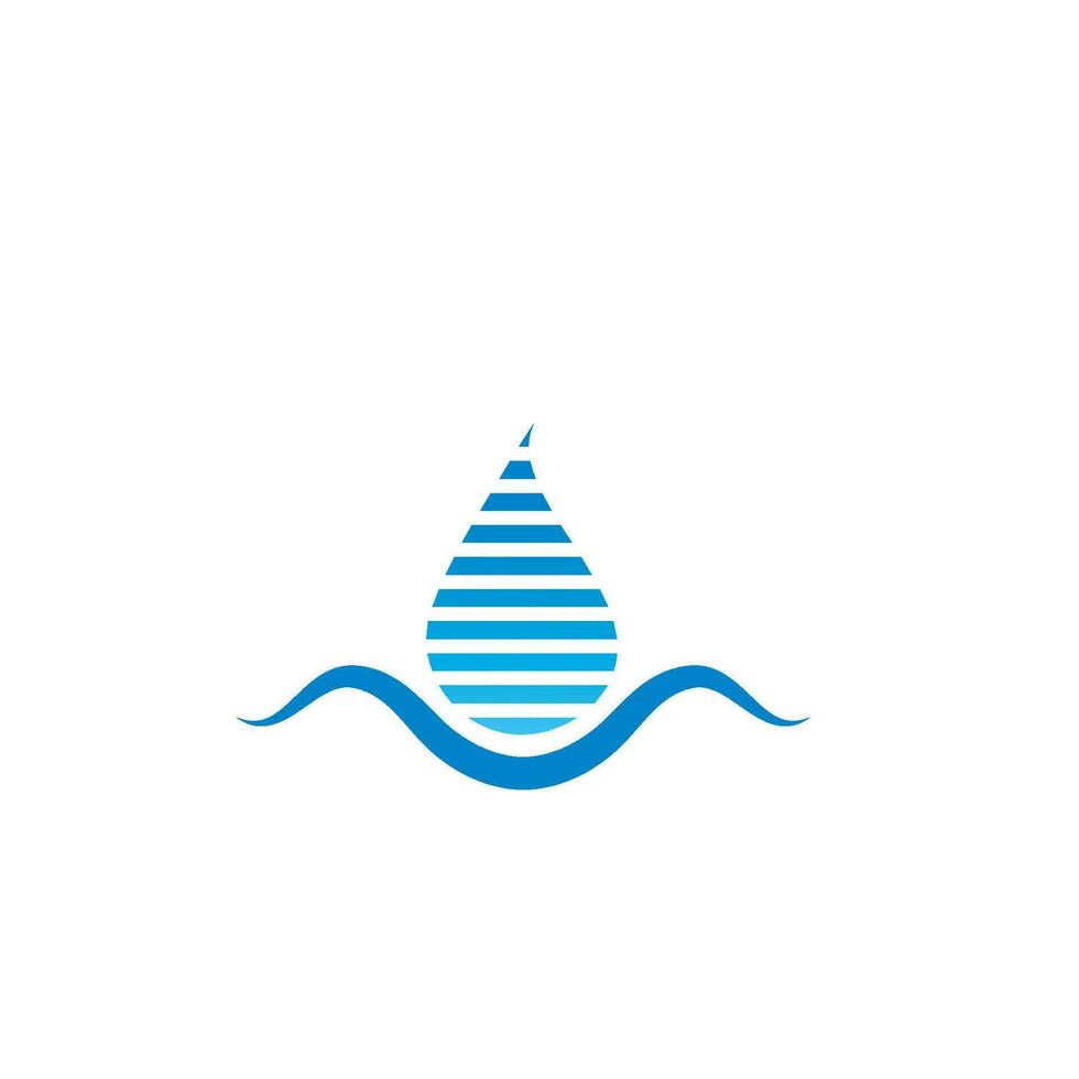 water drop Logo Template vector illustration