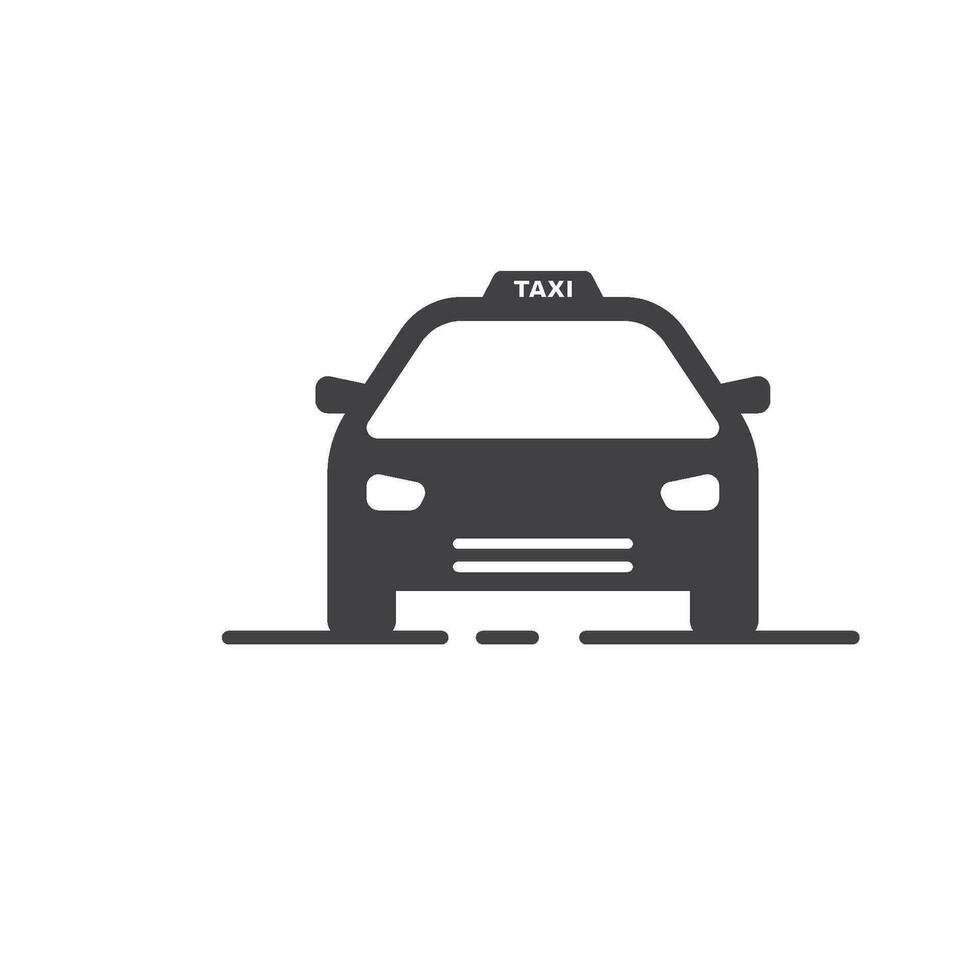 taxi car icon vector illustration design