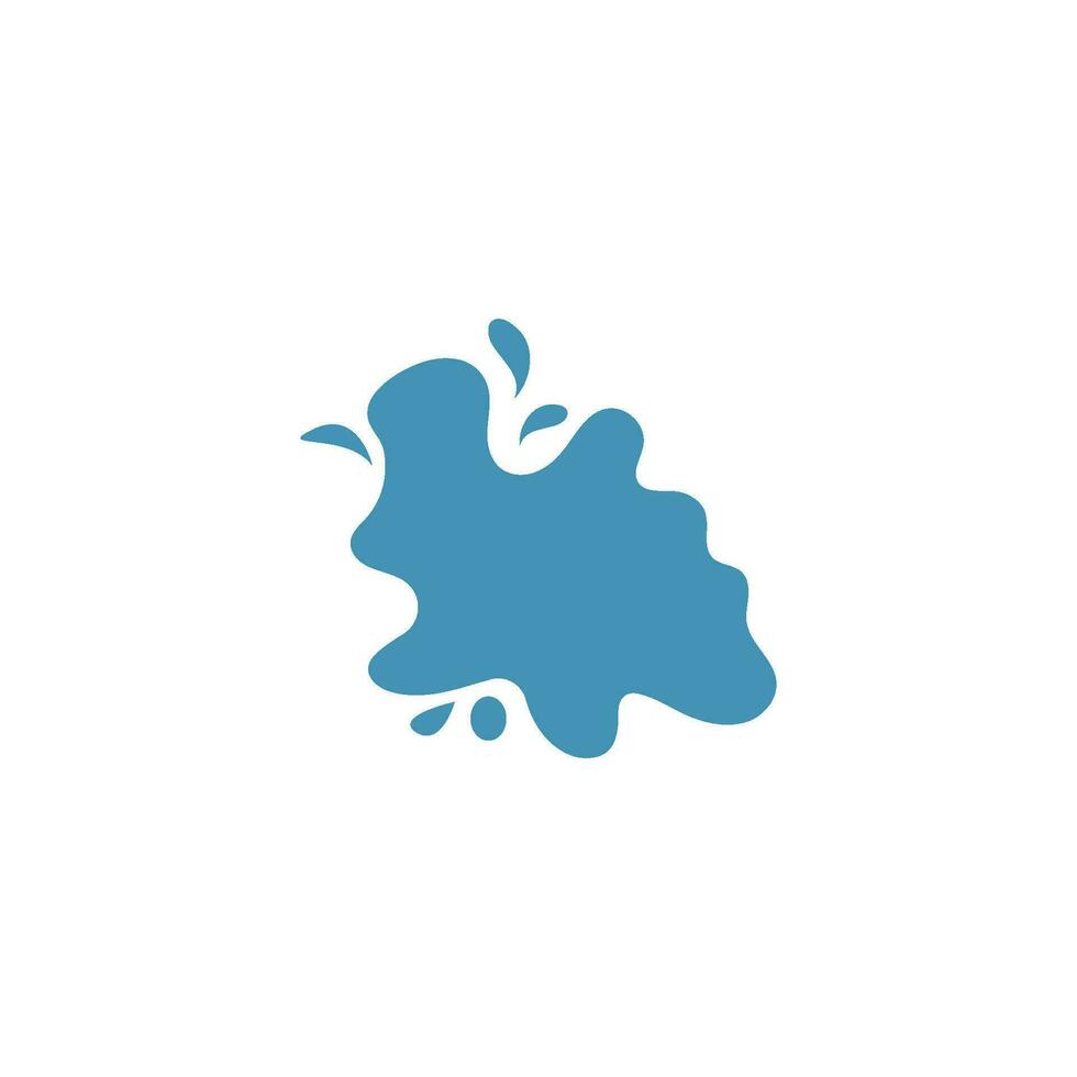 Water Splash logo icon illustration design vector