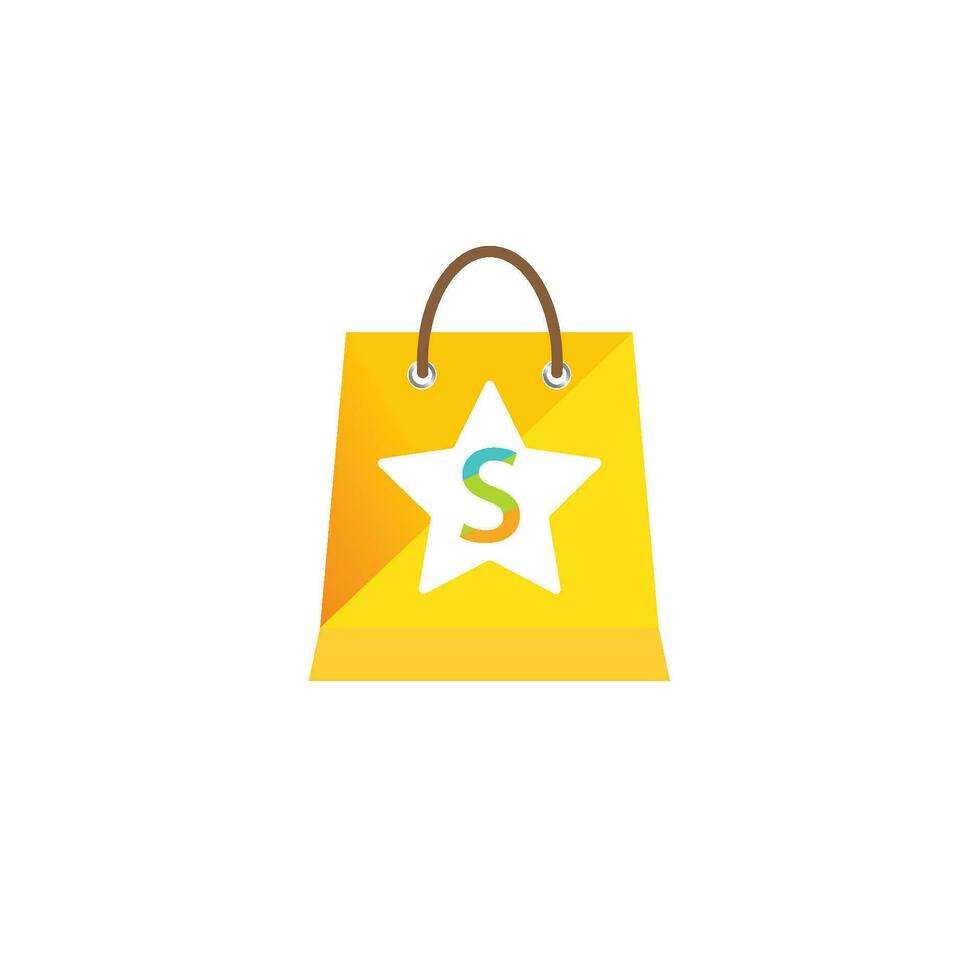 shopping bag icon vector illustration design