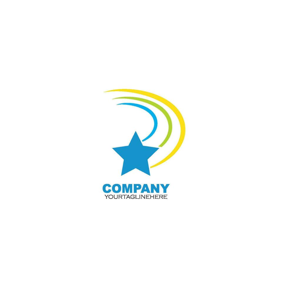 star logo icon vector illustration