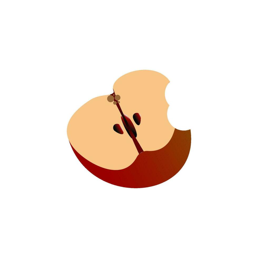 manzana Fruta icono diseño vector plantillas