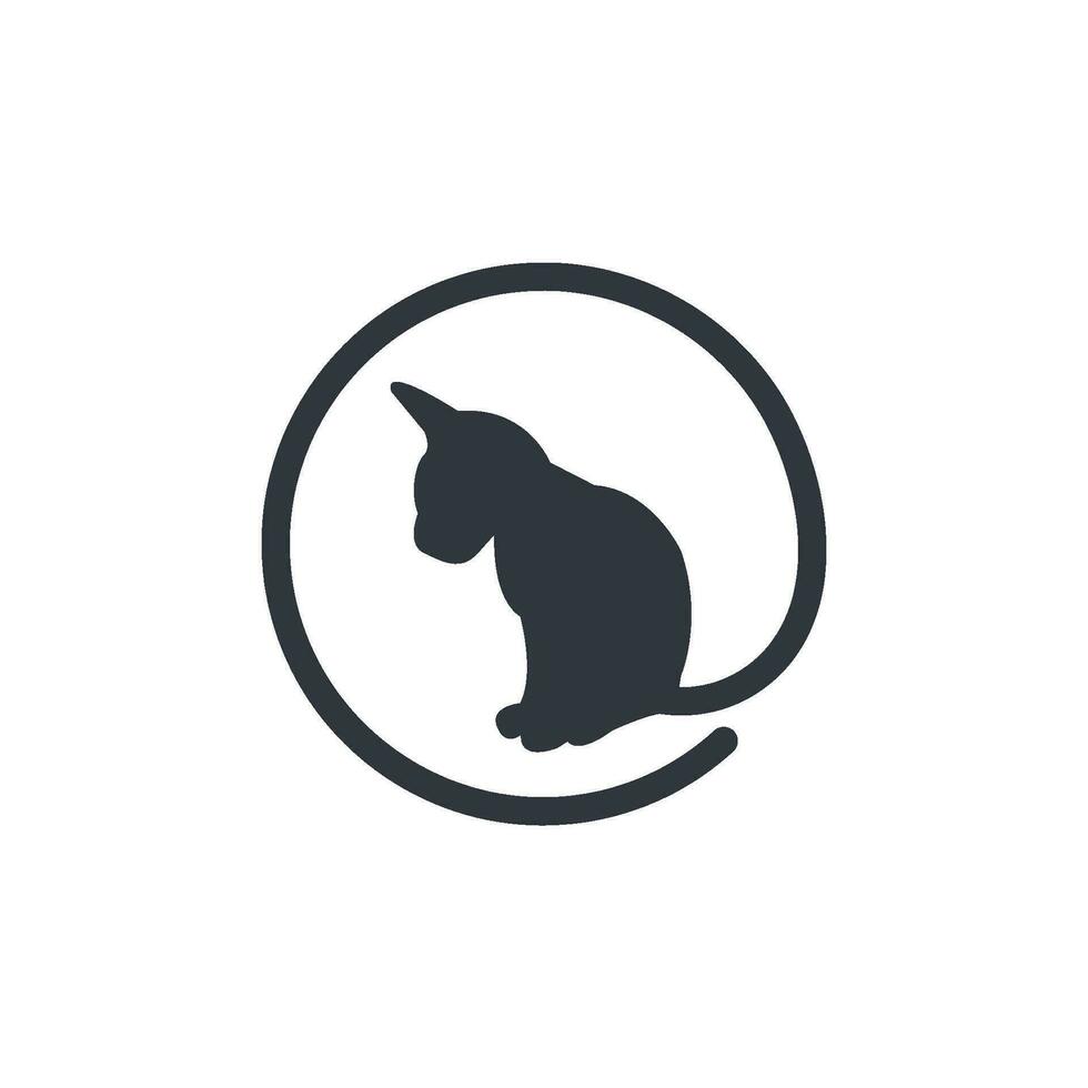 cat vector icon illustration design