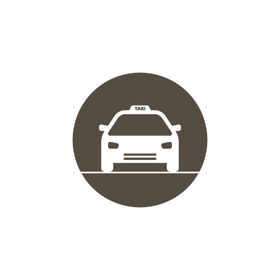 taxi car icon vector illustration design