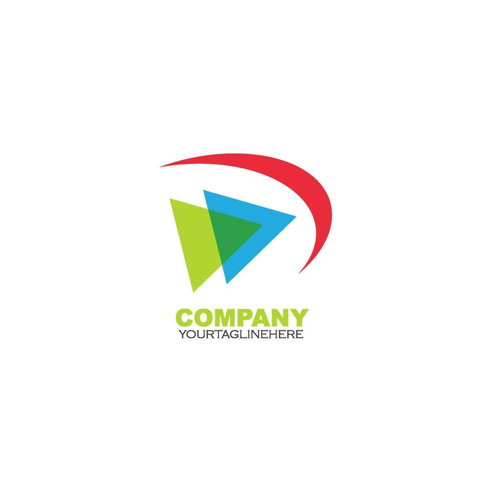 Arrow icon vector illustration Logo Template