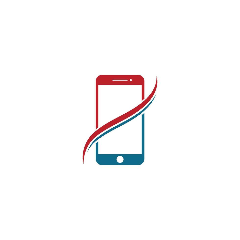 smartphone logo icon vector illustration design