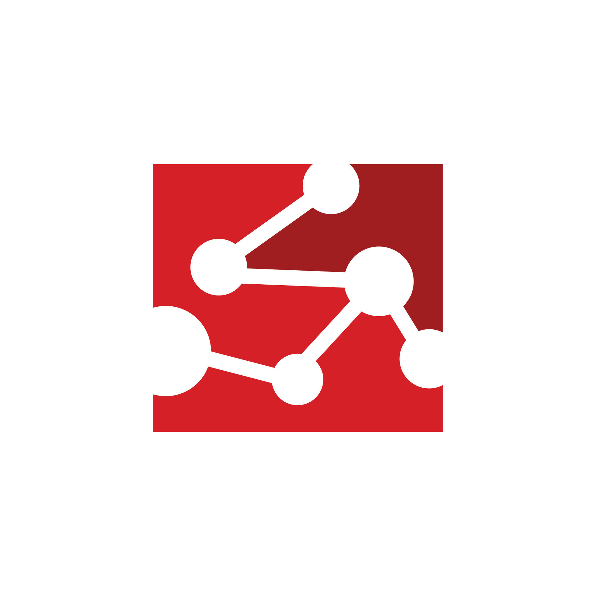 Neuron Logo, Cel Dna Network Vector, And Particle Technology, Simple