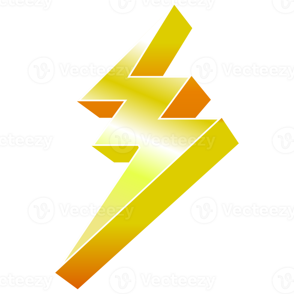 bolt energy electric flash symbol png