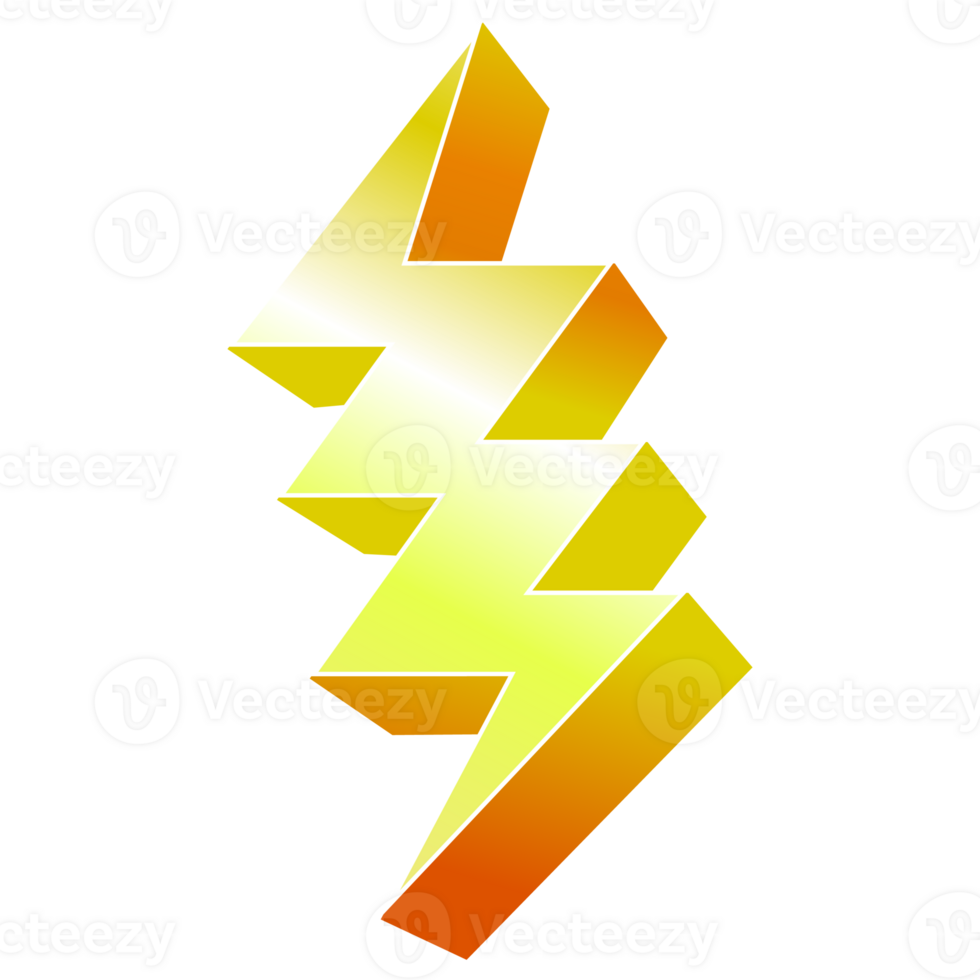 bolt energy electric flash symbol png