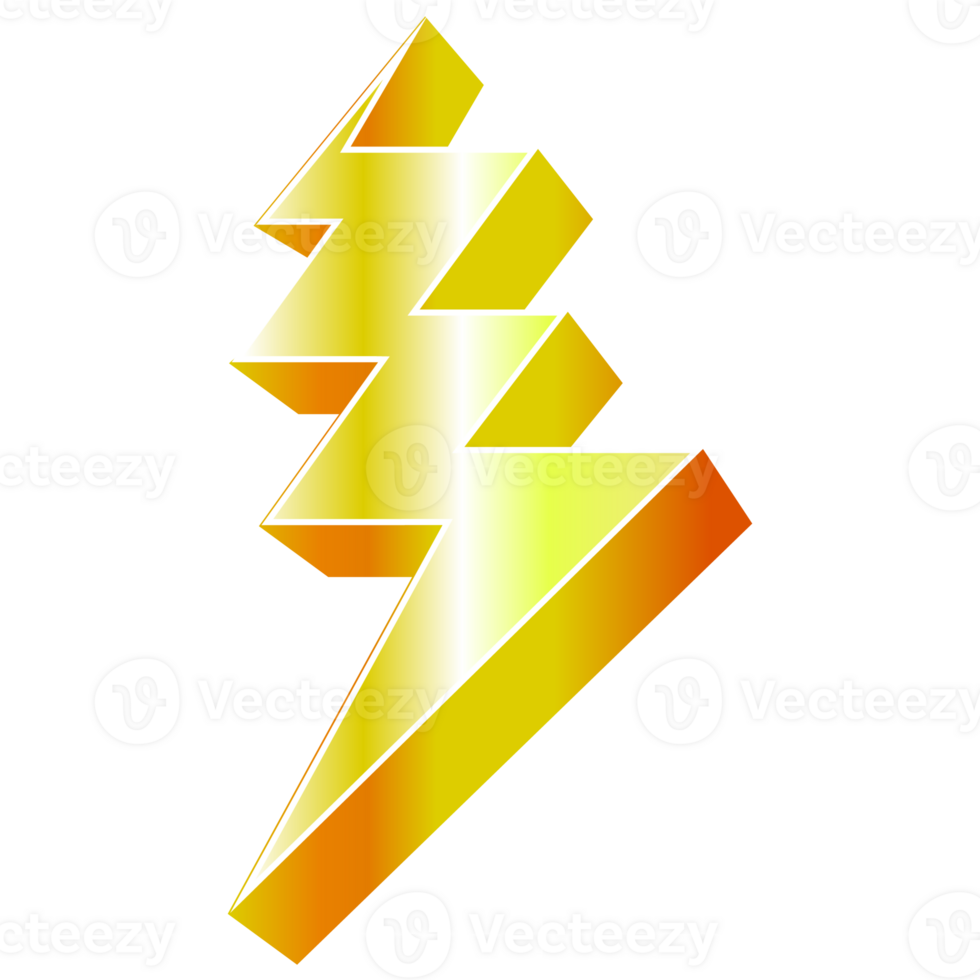 bolt energy electric flash symbol png