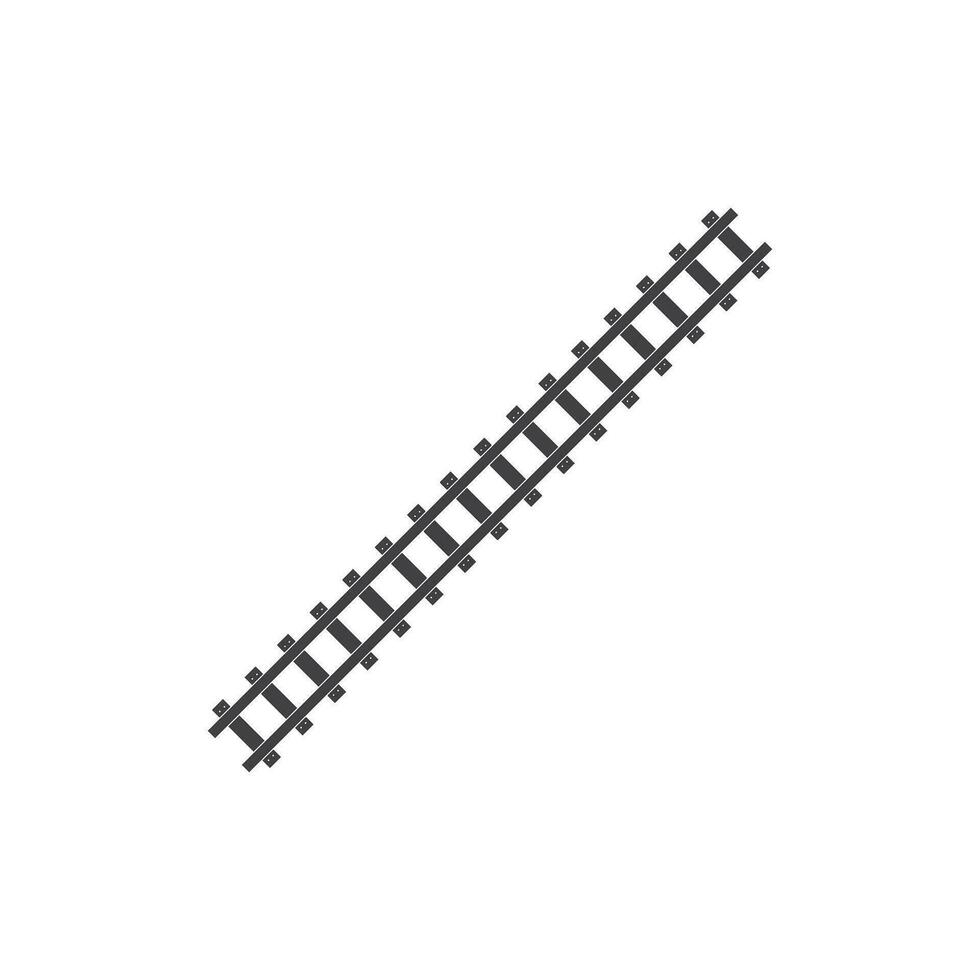 rail way track vector illustration design