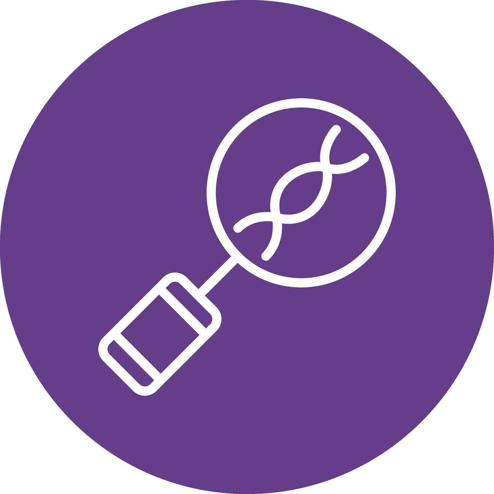 Magnifying Creative Icon Design vector