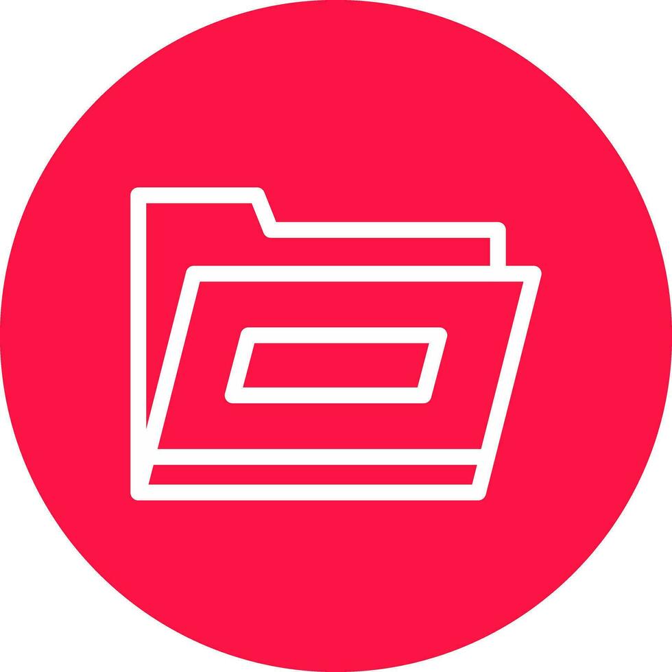 Folder Creative Icon Design vector