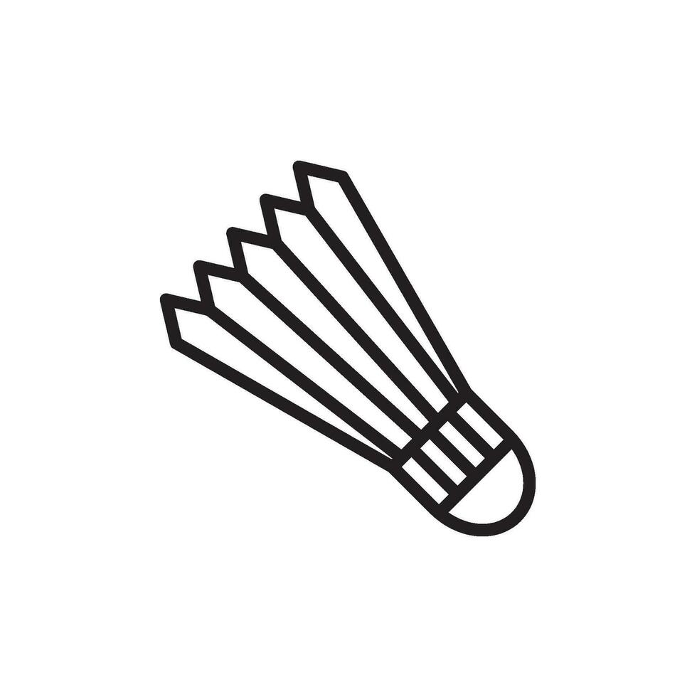 badminton icon vector design templates