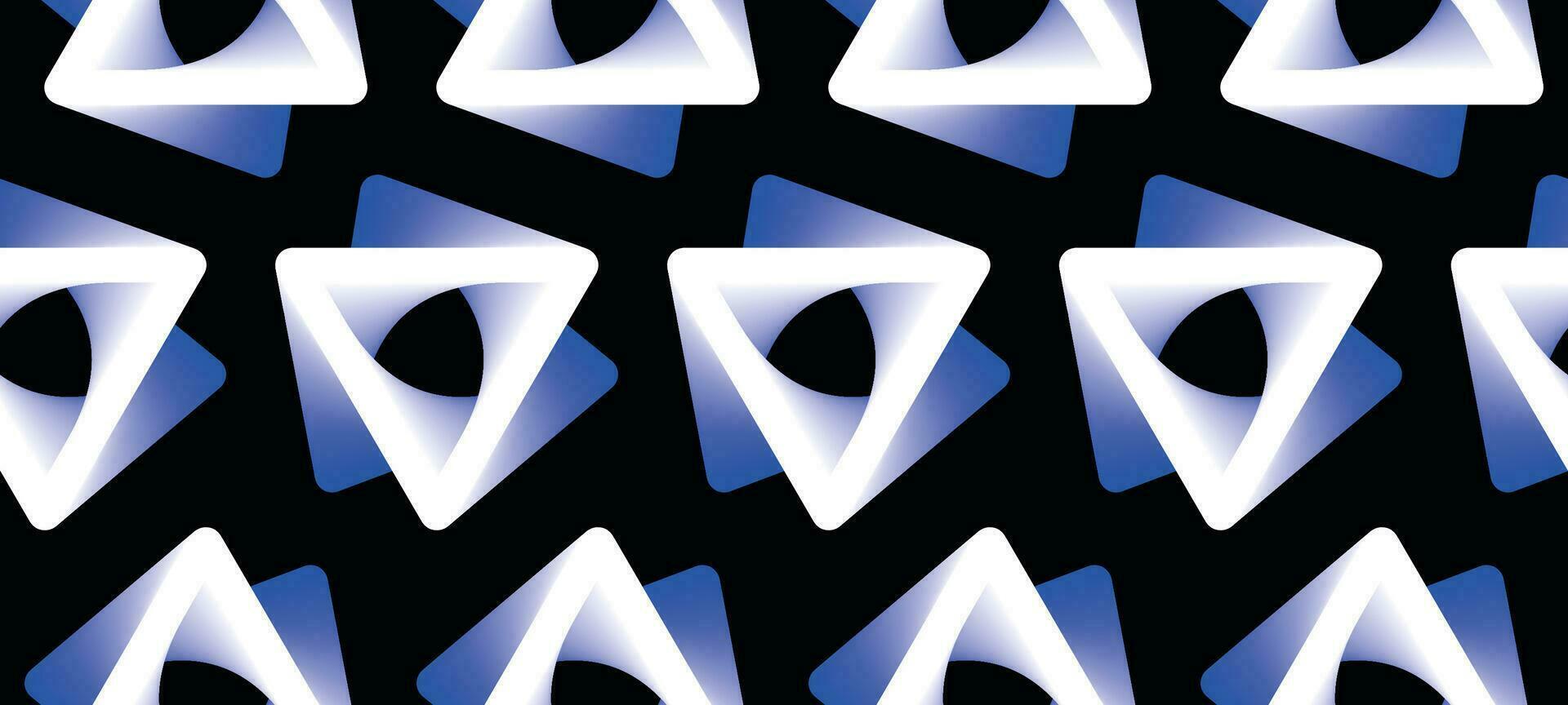 Rotate Triangle Background vector