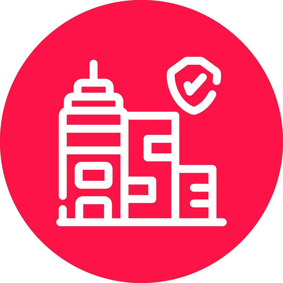 Business Insurance Creative Icon Design vector
