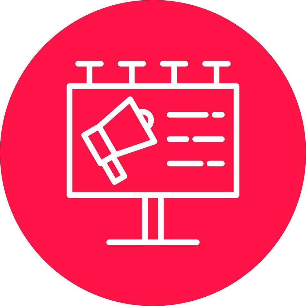 Ad Creative Icon Design vector