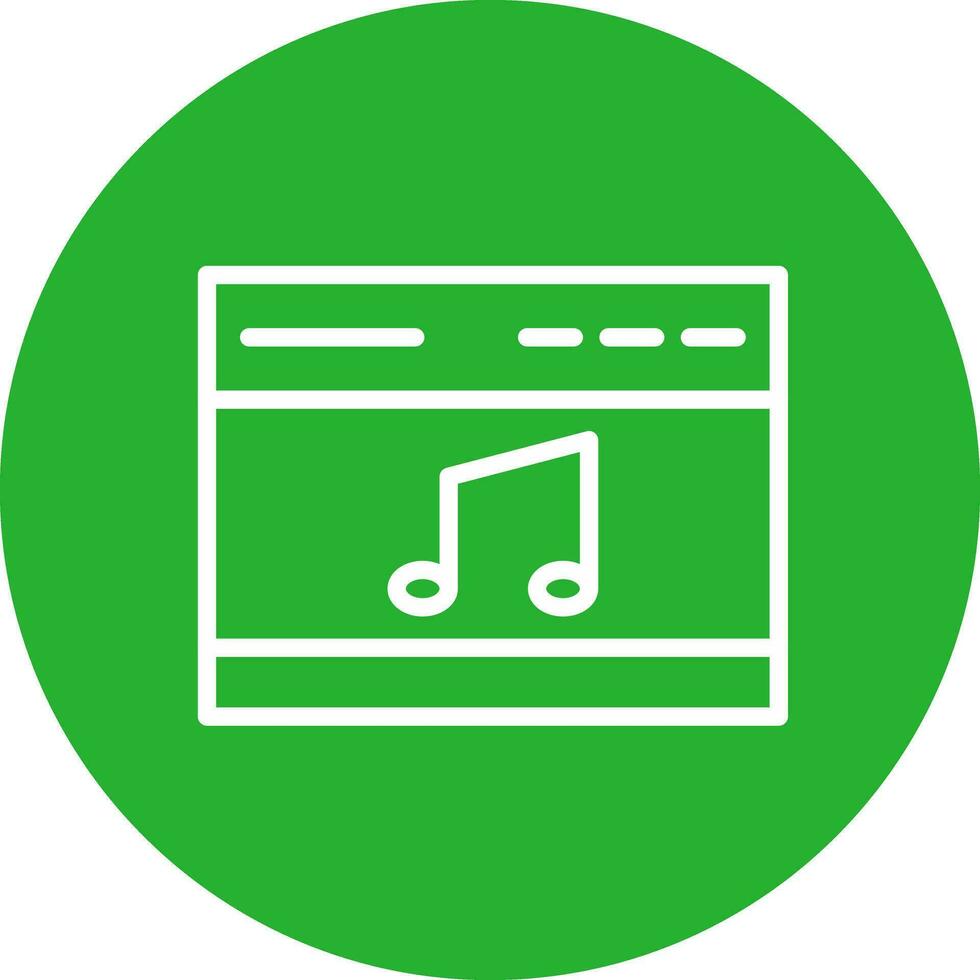 Music Creative Icon Design vector