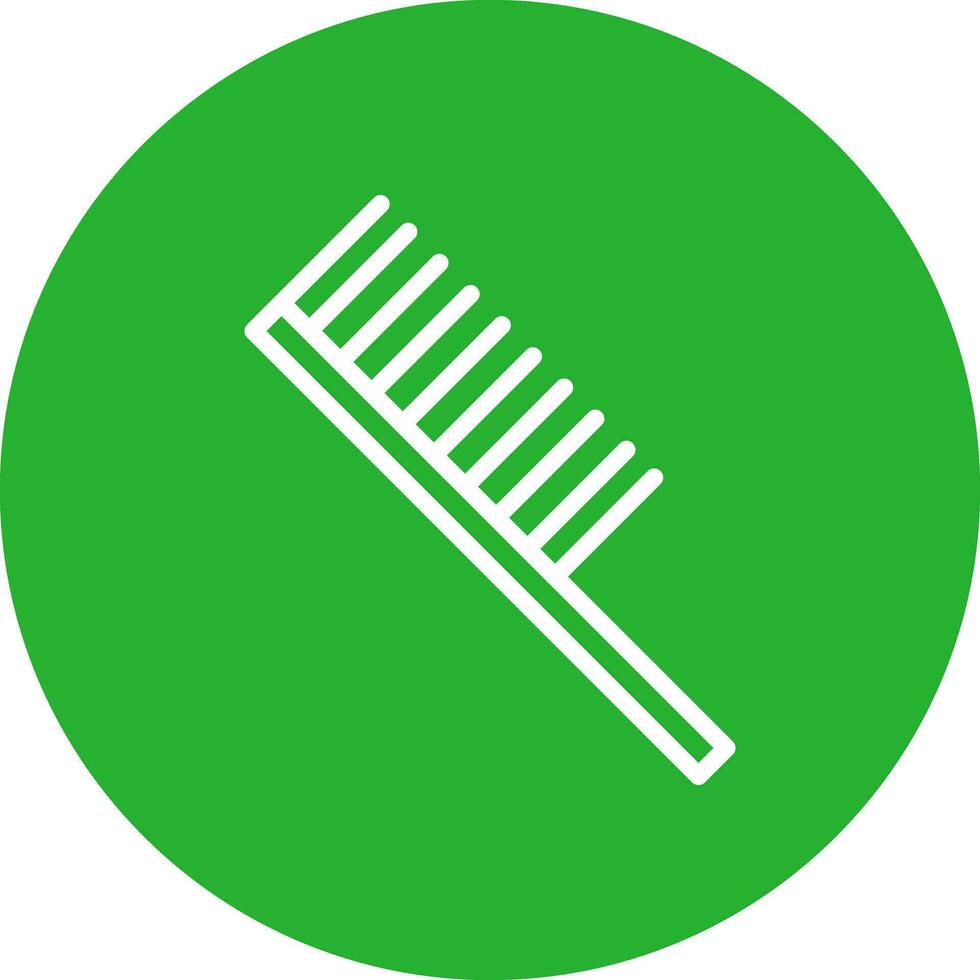 Hair Comb Creative Icon Design vector