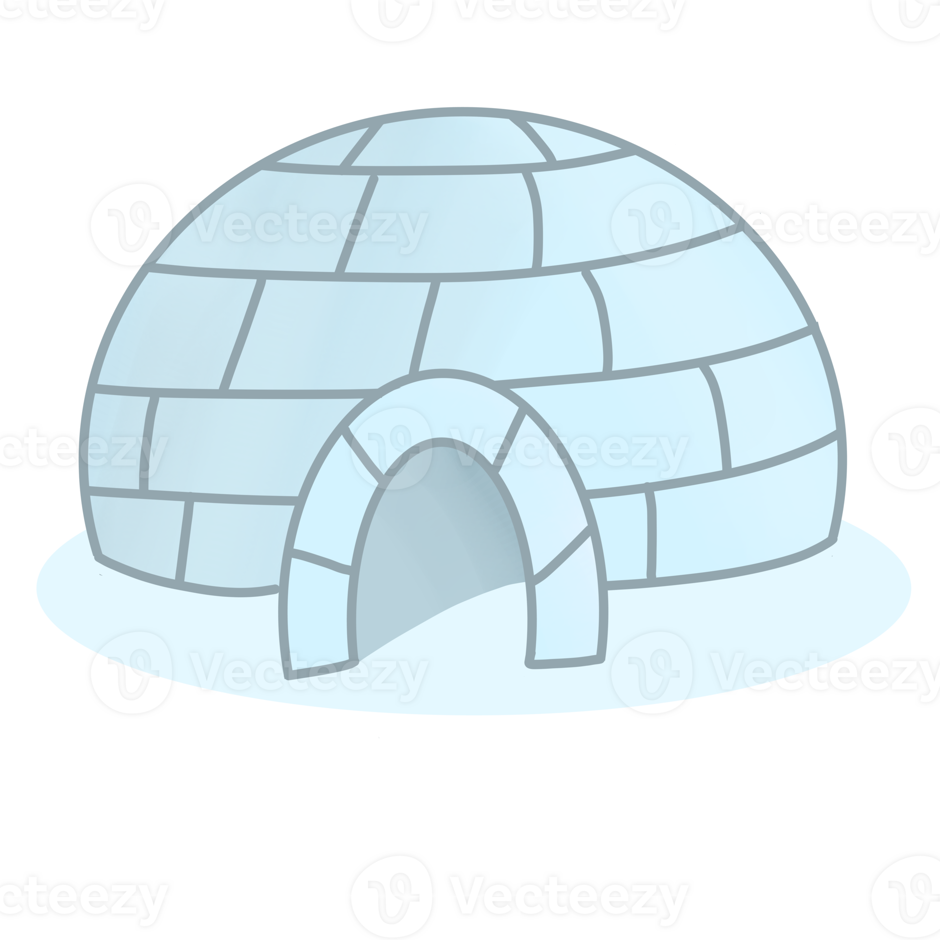 Igloo Iced House Illustration 30777862 PNG