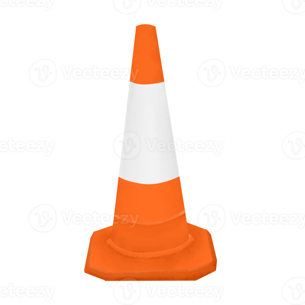 Traffic Cone Illustration png