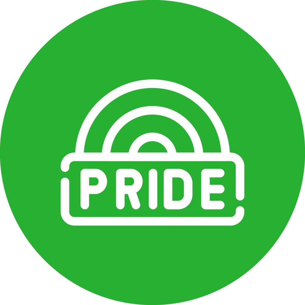 Pride Creative Icon Design vector