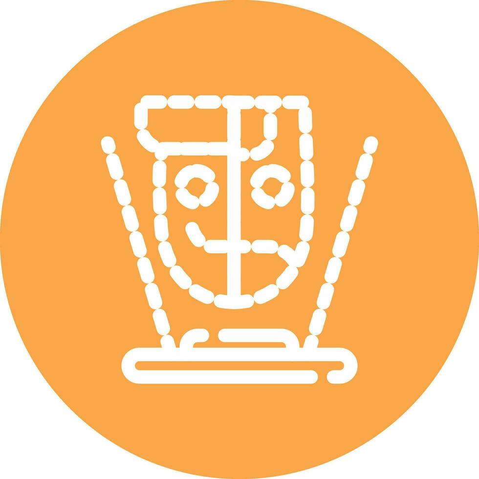 Hologram Creative Icon Design vector
