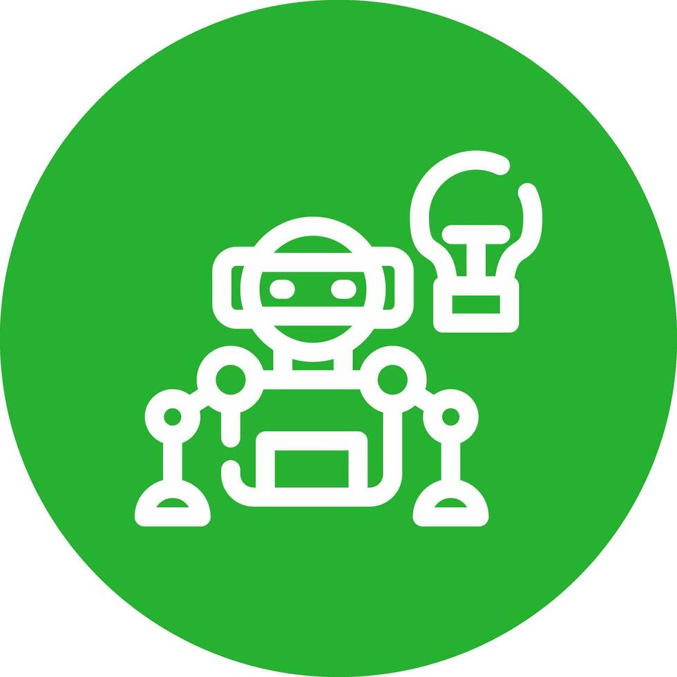 Robotics Creative Icon Design vector