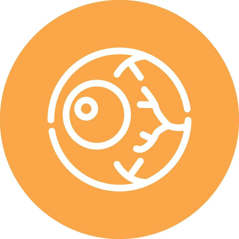 Eyeball Creative Icon Design vector