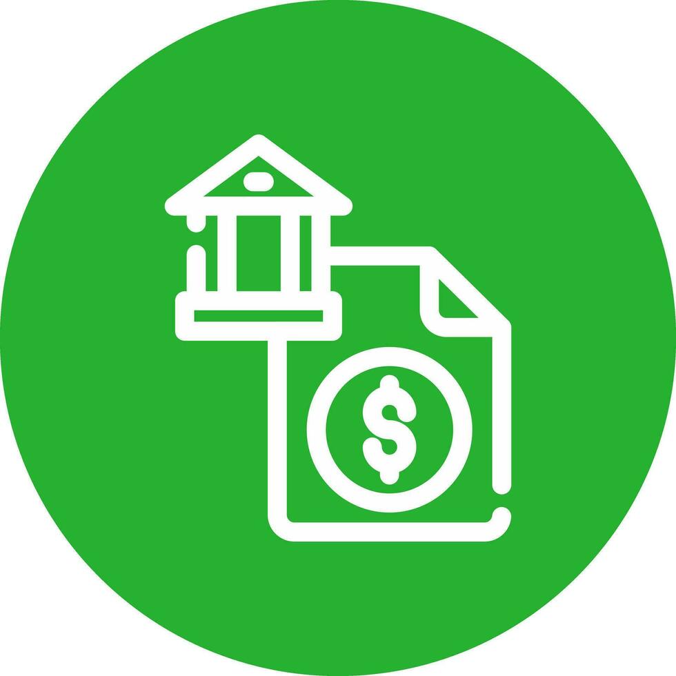 Banking App Creative Icon Design vector