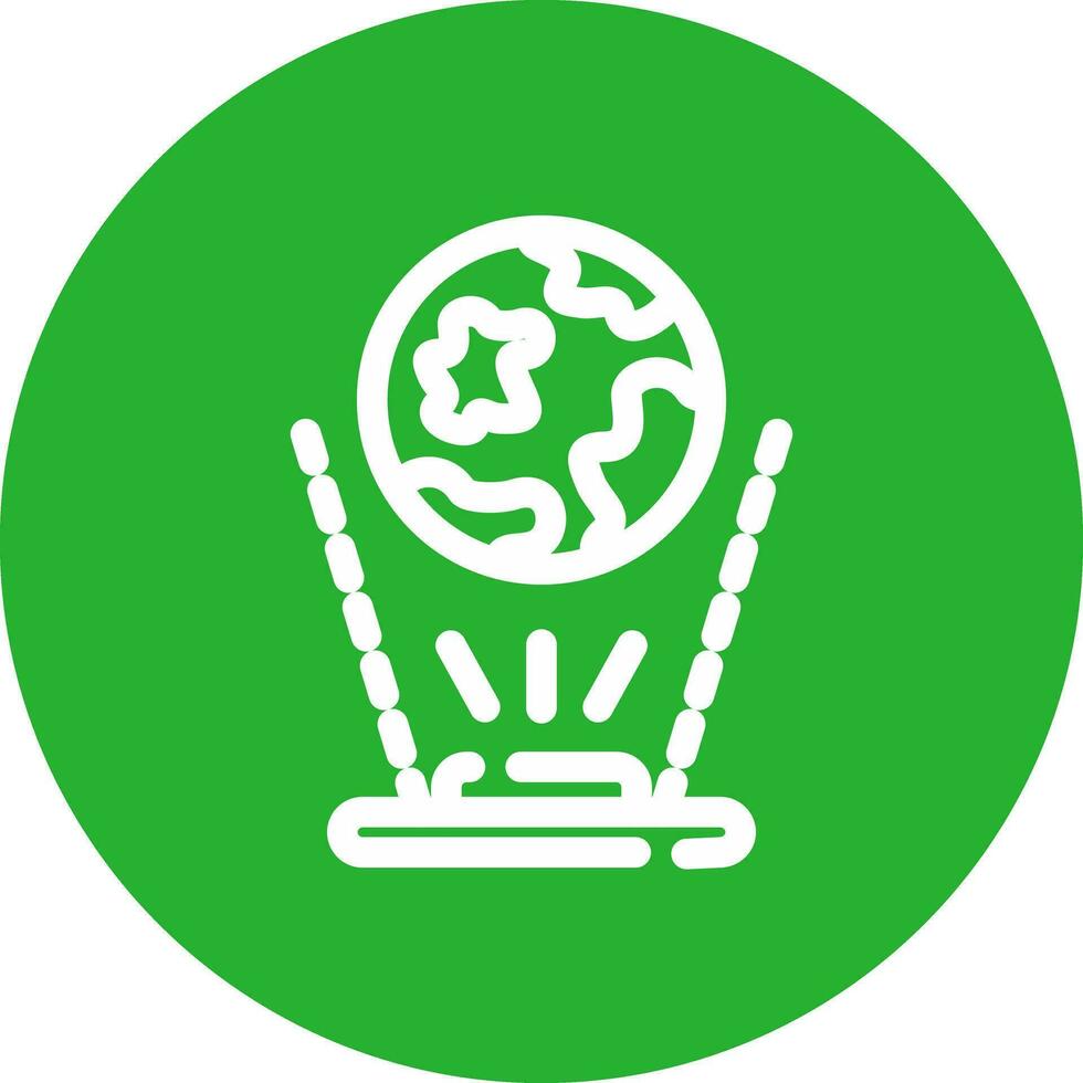 Ar World Creative Icon Design vector