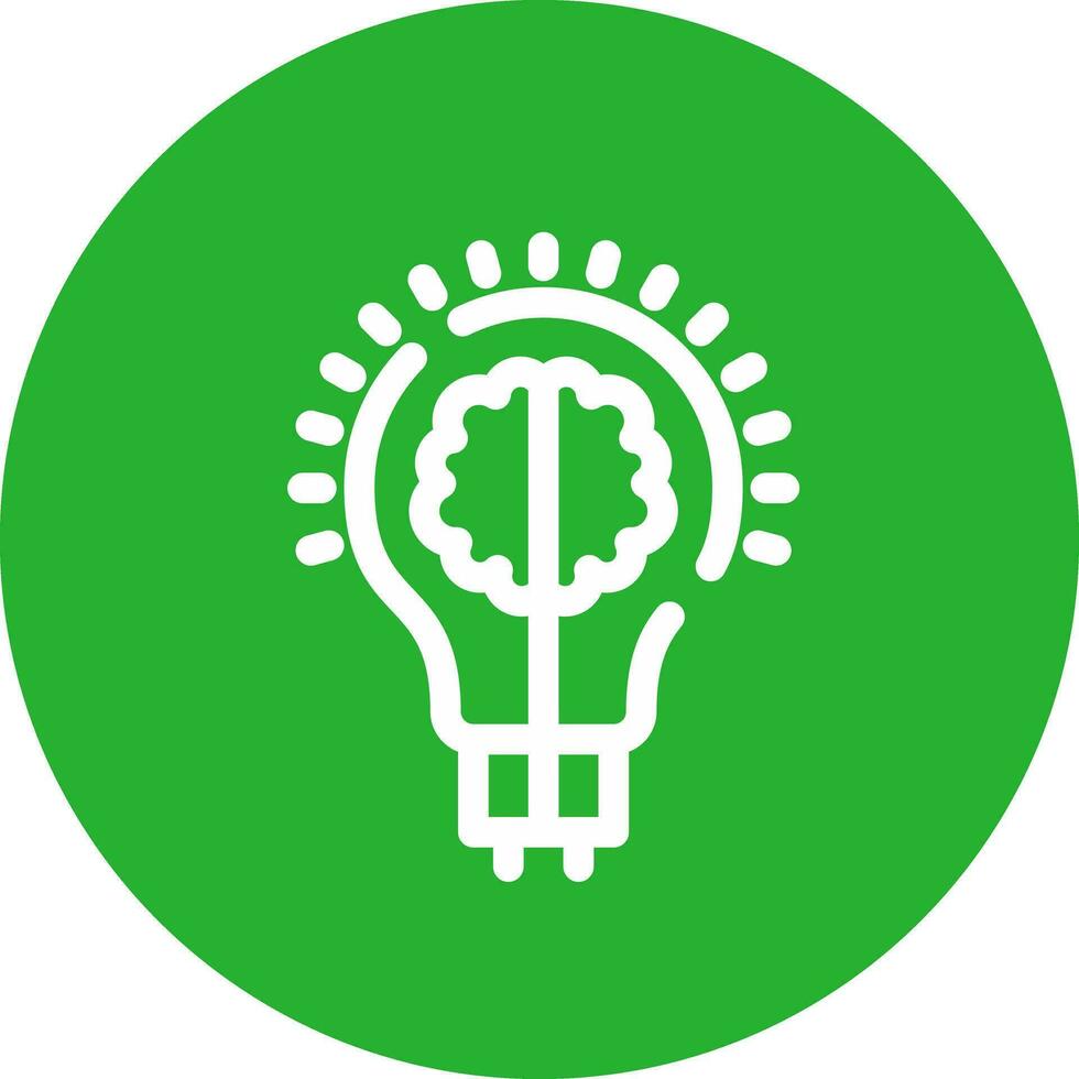 Creative Idea Creative Icon Design vector
