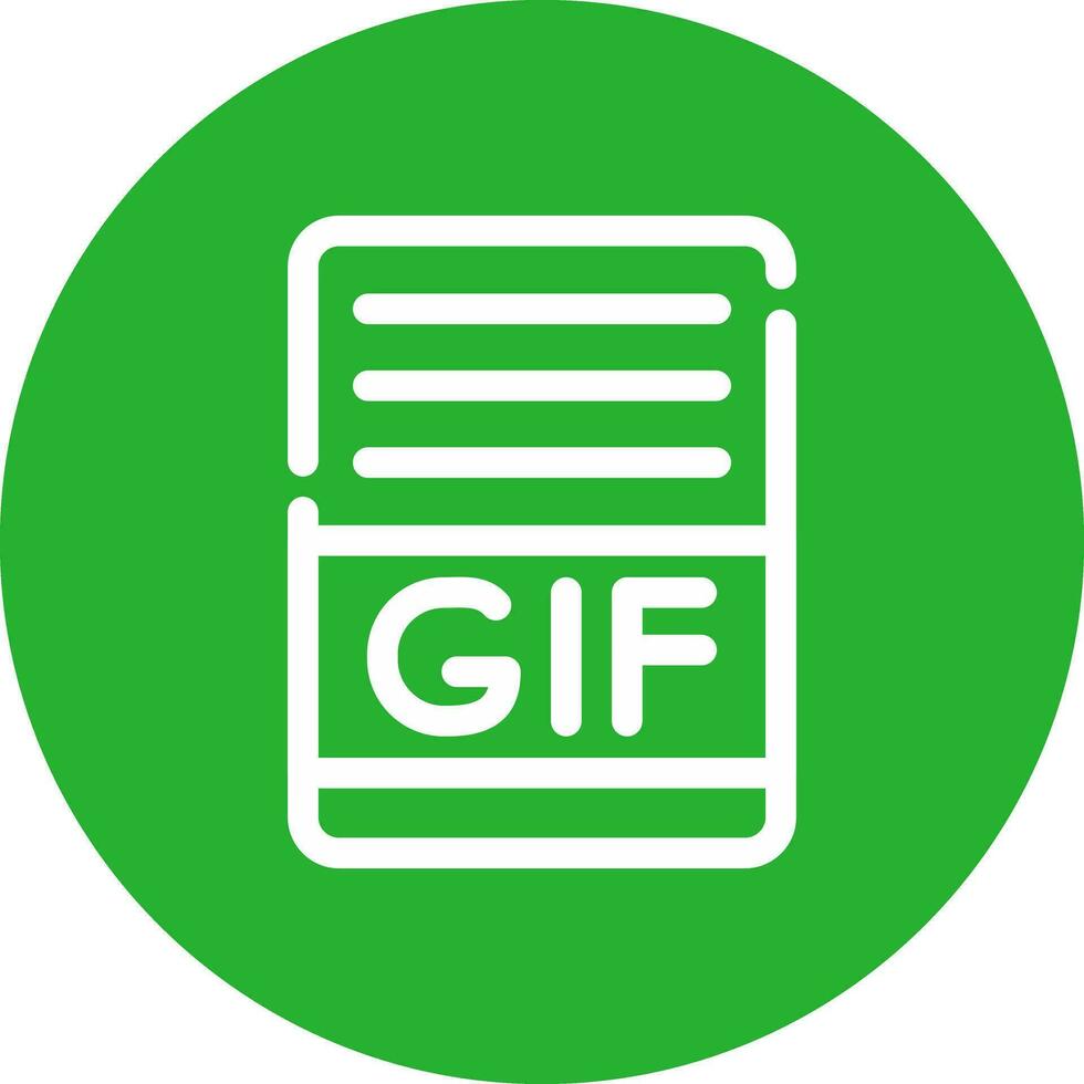 GIFs Creative Icon Design vector