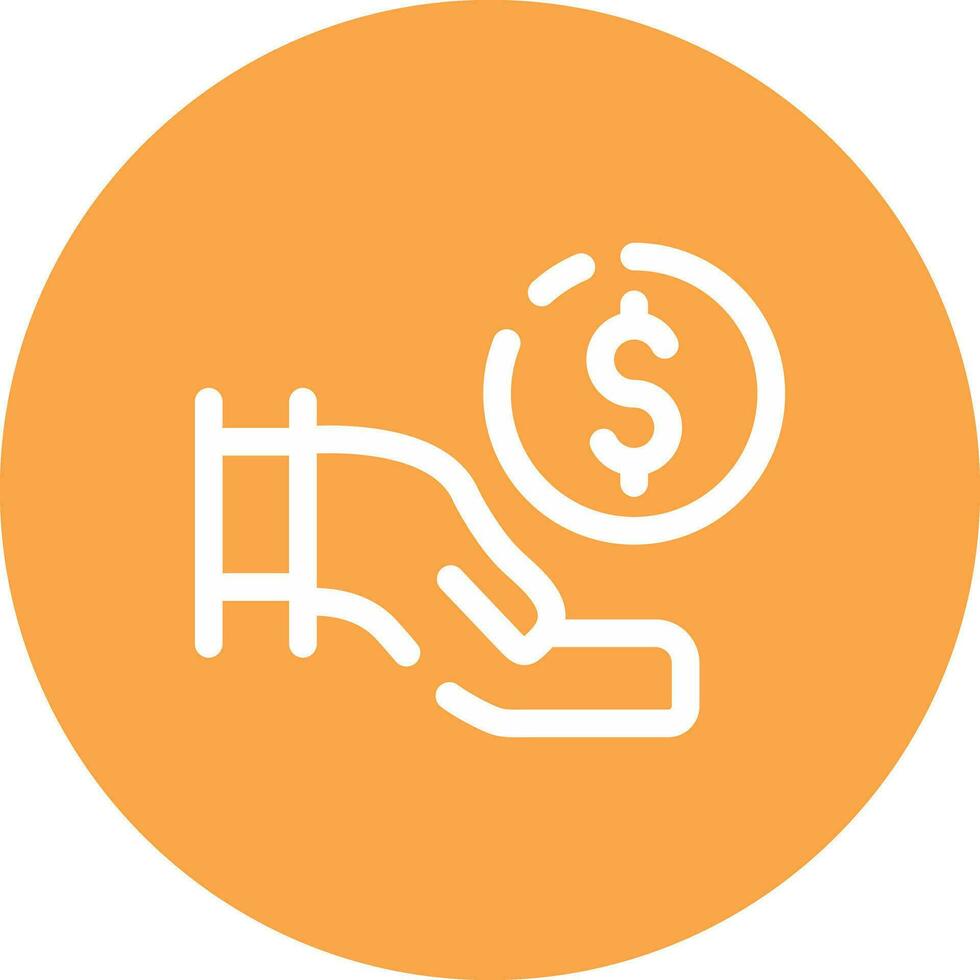 Crowdfunding Creative Icon Design vector