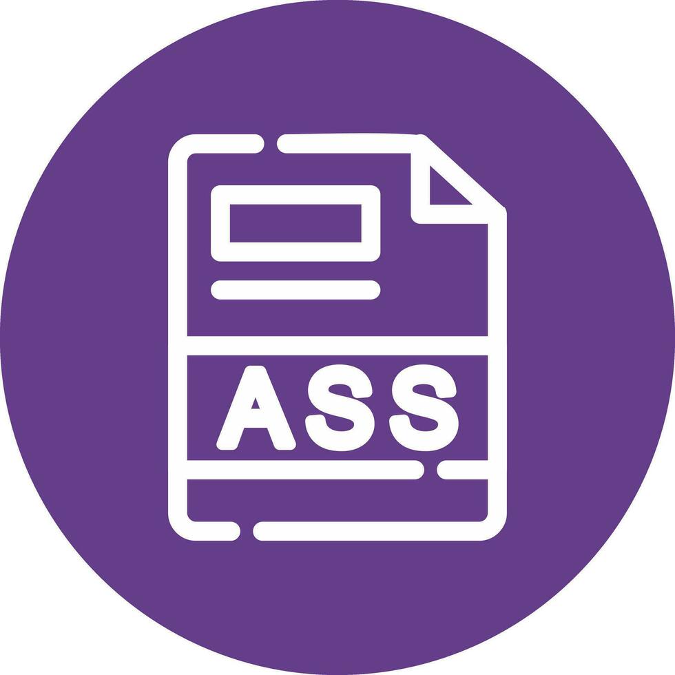 ASS Creative Icon Design vector