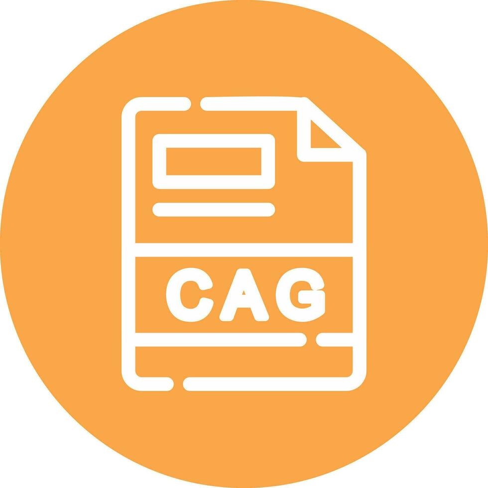 CAG Creative Icon Design vector