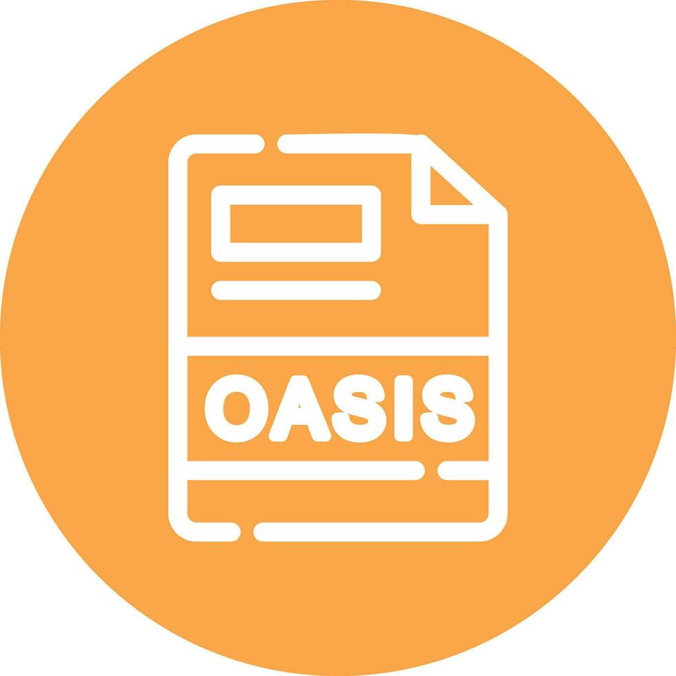 OASIS Creative Icon Design vector