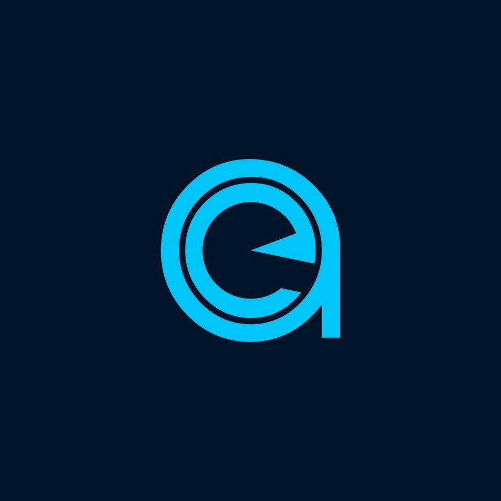 letter Ae letter logo vector