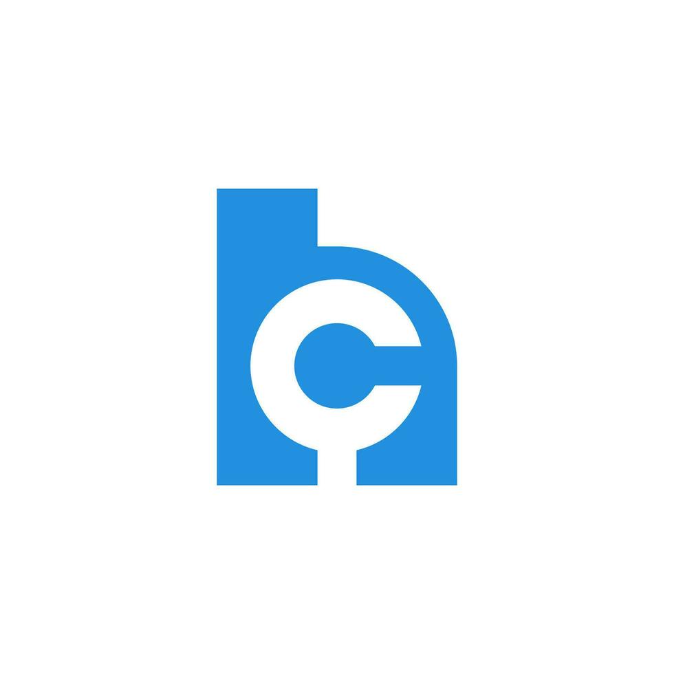 letter ch abstract design logo vector